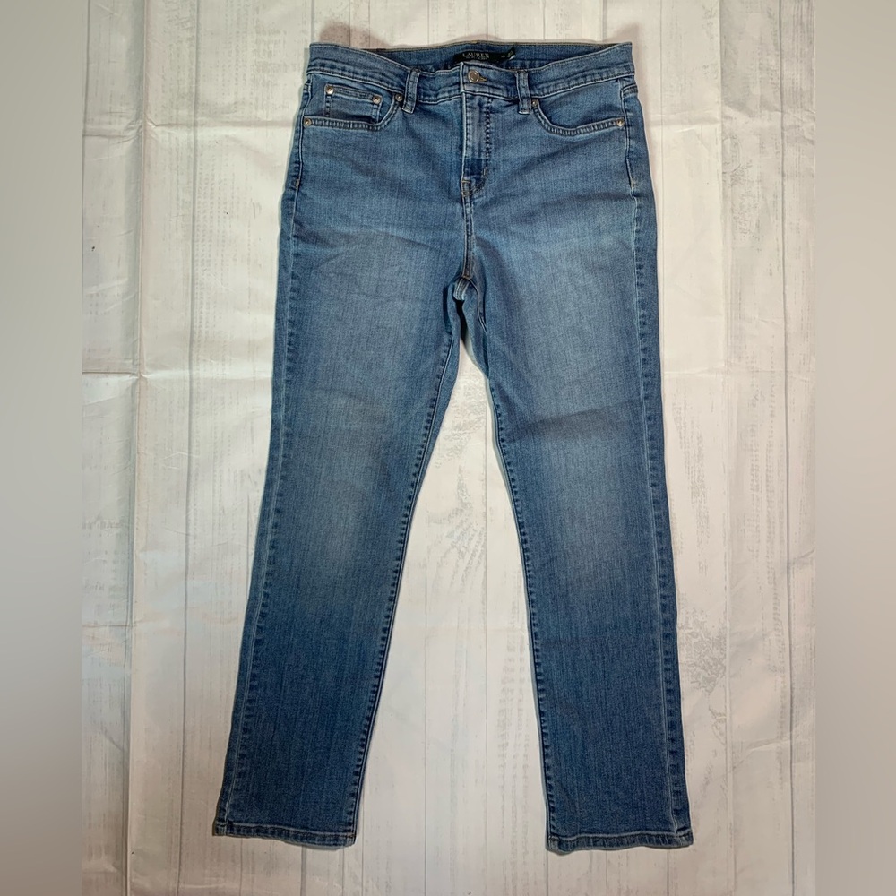 Lauren Ralph Lauren straight leg jeans. Ankle. Size 10.